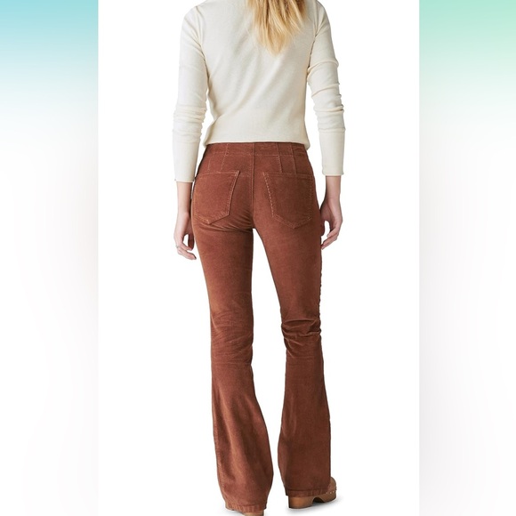 NWT Lucky Brand Womens High Rise Stevie Flare Jean - Picture 3 of 17
